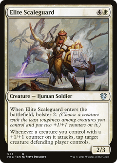 Elite Scaleguard [Innistrad: Midnight Hunt Commander]-1