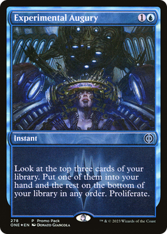 Experimental Augury (Promo Pack) [Phyrexia: All Will Be One Promos]-1