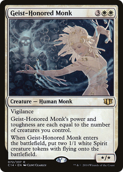 Geist-Honored Monk [Commander 2014]-1