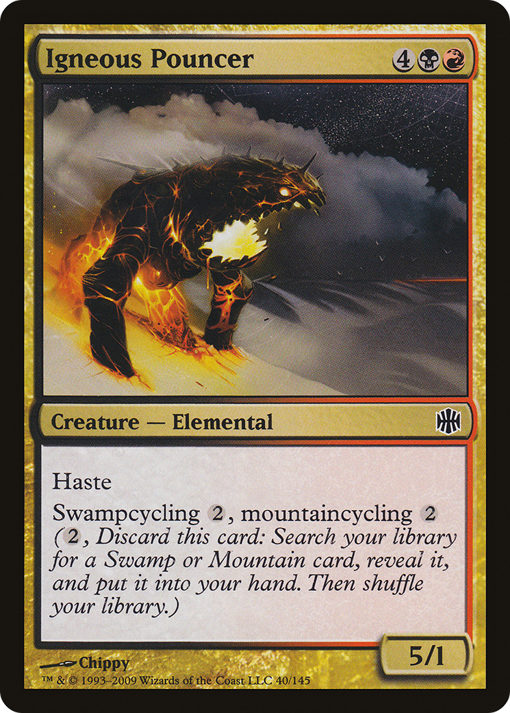 Igneous Pouncer [Alara Reborn]-1