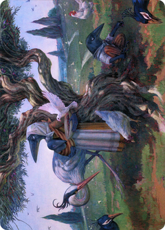 Kindred Discovery // Kindred Discovery (ACLB-029) - Battle for Baldur's Gate Art Series (Borderless) Foil-3