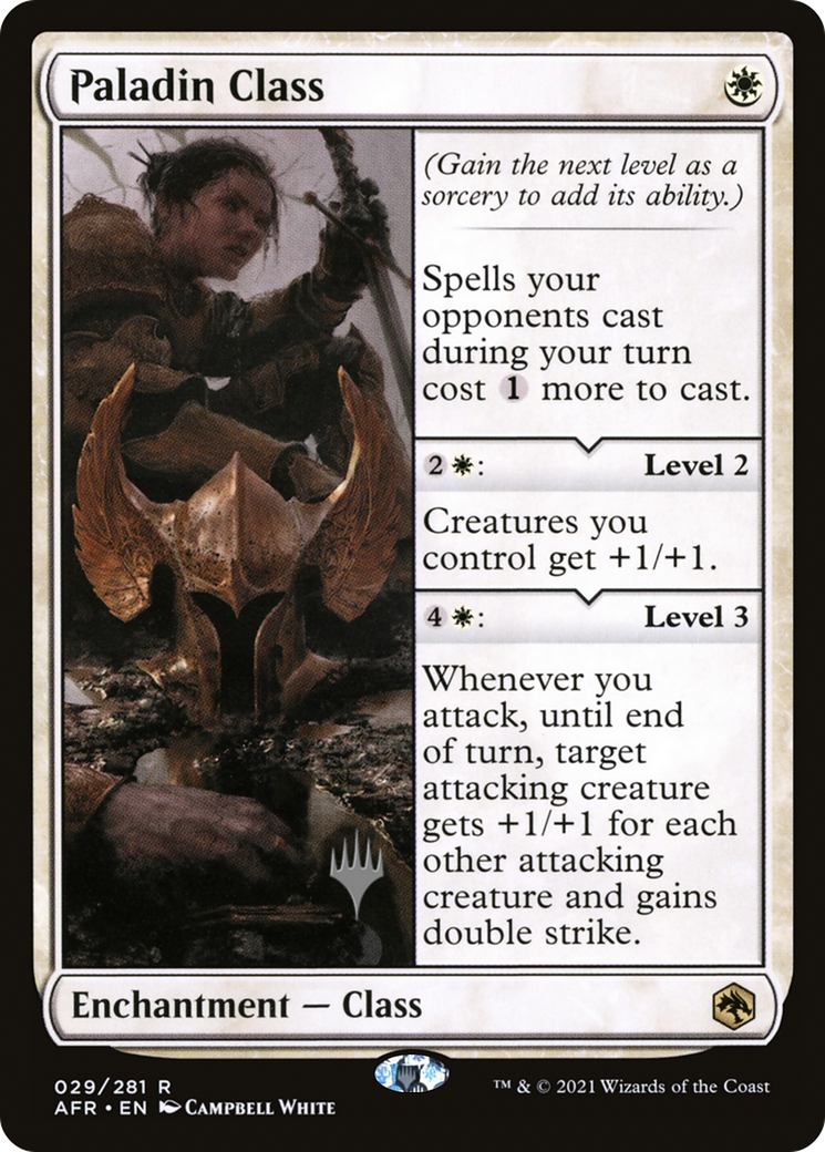 Paladin Class (Promo Pack) [Dungeons & Dragons: Adventures in the Forgotten Realms Promos]-1