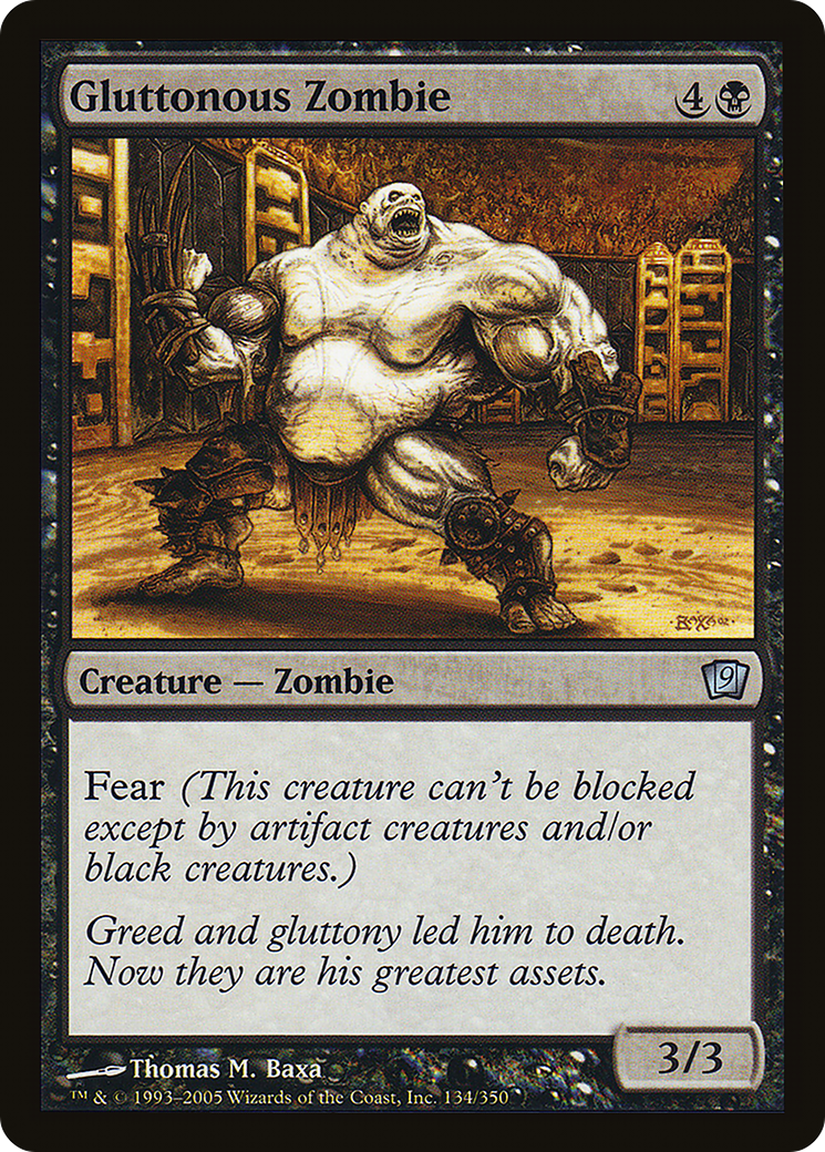 Gluttonous Zombie [Ninth Edition]-1