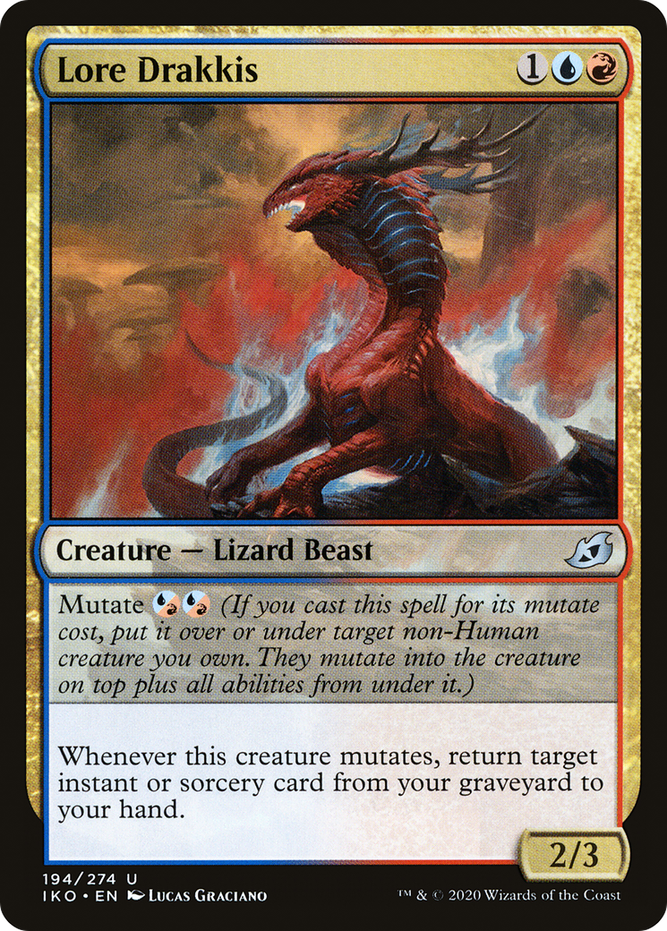 Lore Drakkis [Ikoria: Lair of Behemoths]-1