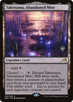 Takenuma, Abandoned Mire (Promo Pack) [Kamigawa: Neon Dynasty Promos]-1