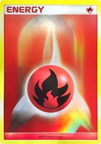 Fire Energy (2007 2008 League Promo) [League & Championship Cards]-1