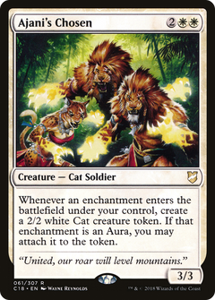 Ajani's Chosen [Commander 2018]-1