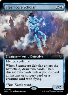 Steamcore Scholar (Extended Art) [Murders at Karlov Manor]-1
