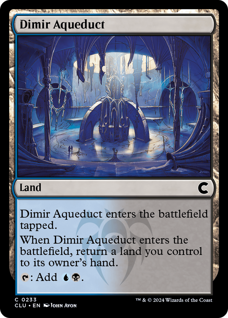 Dimir Aqueduct [Ravnica: Clue Edition]-1