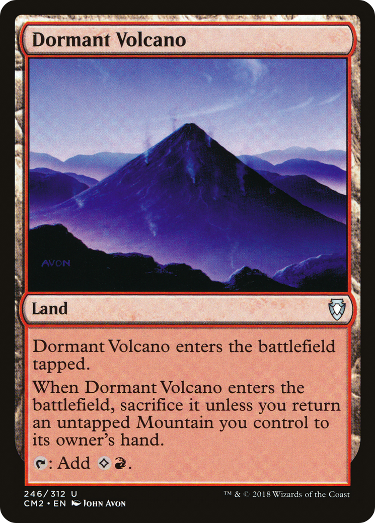 Dormant Volcano [Commander Anthology Volume II]-1