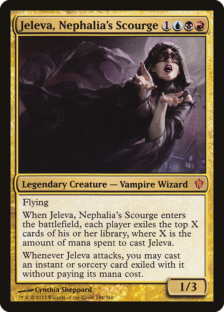 Jeleva, Nephalia's Scourge [Commander 2013]-1