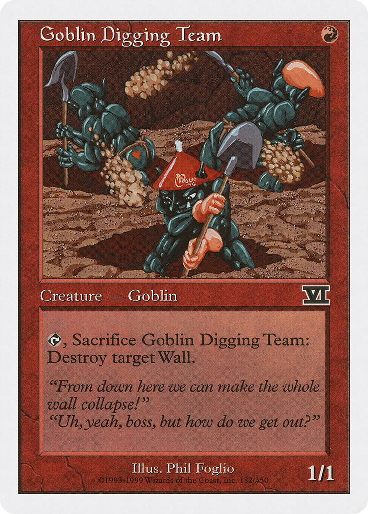Goblin Digging Team [Classic Sixth Edition]-1