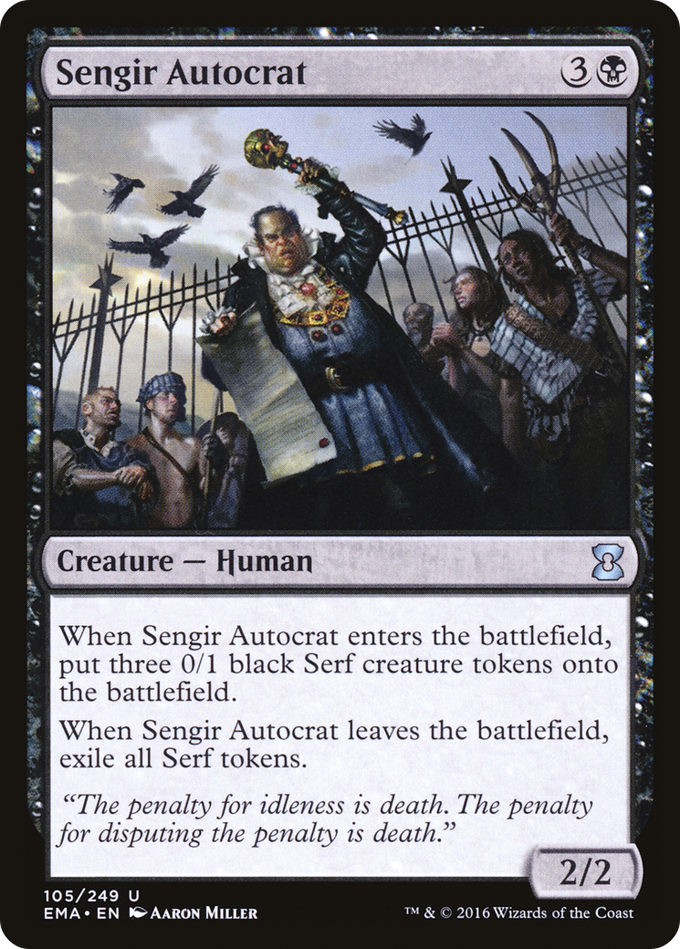 Sengir Autocrat [Eternal Masters]-1