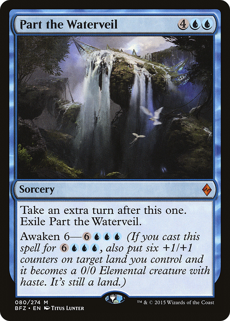 Part the Waterveil [Battle for Zendikar]-1