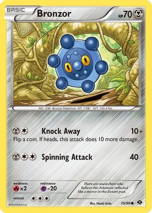 Bronzor (75/99) [Black & White: Next Destinies]-1