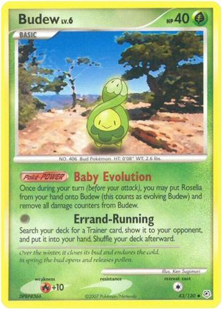 Budew (43/130) [Diamond & Pearl: Base Set]-1