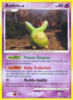 Budew (33/100) [Diamond & Pearl: Stormfront]-1