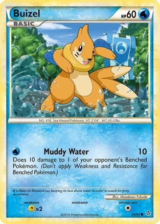 Buizel (45/95) [HeartGold & SoulSilver: Unleashed]-1