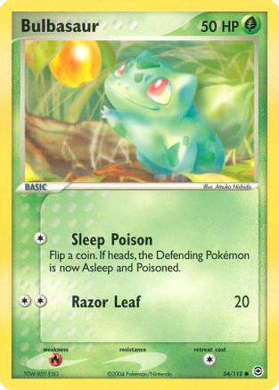 Bulbasaur (54/112) [EX: FireRed & LeafGreen]-1