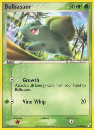 Bulbasaur (46/100) [EX: Crystal Guardians]-1