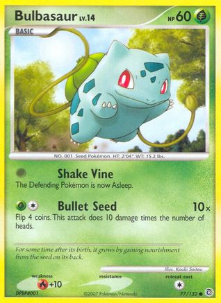 Bulbasaur (77/132) [Diamond & Pearl: Secret Wonders]-1