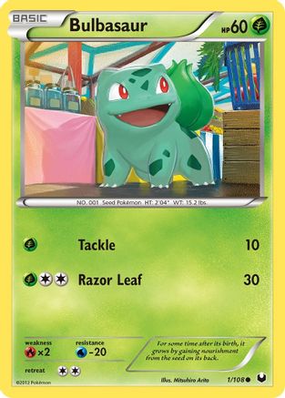 Bulbasaur (1/108) [Black & White: Dark Explorers]-1