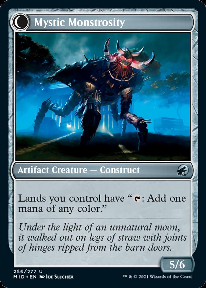 Mystic Skull // Mystic Monstrosity [Innistrad: Midnight Hunt]-2