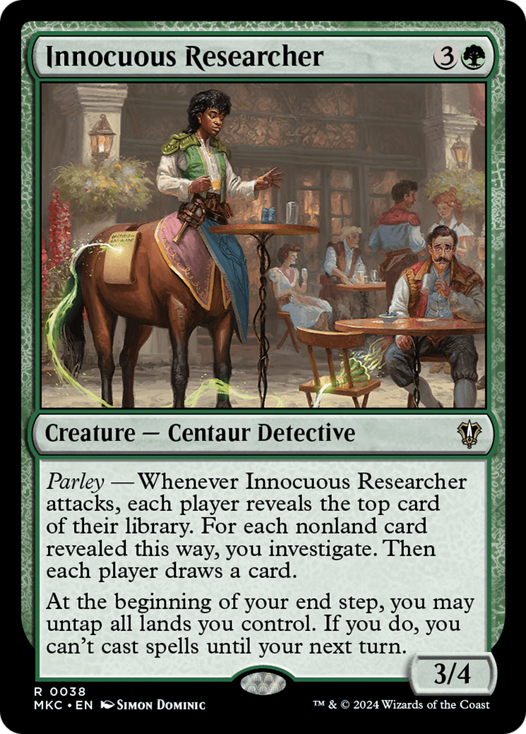 Innocuous Researcher [Murders at Karlov Manor Commander]-1