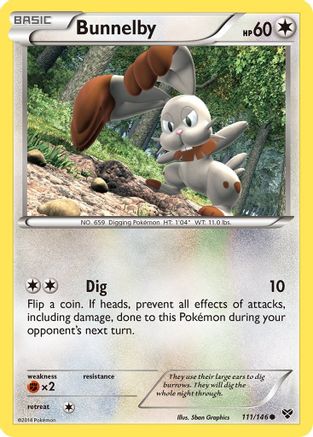 Bunnelby (111/146) [XY: Base Set]-1