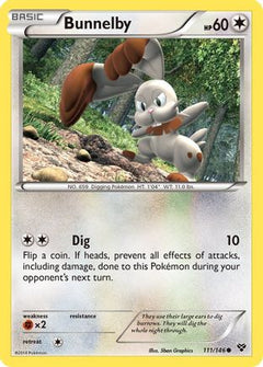 Bunnelby (111/146) [XY: Base Set]-1