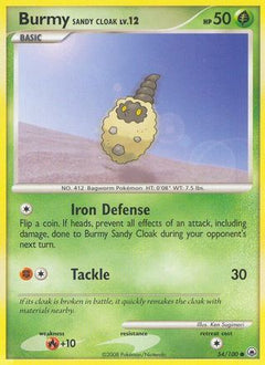 Burmy Sandy Cloak (54/100) [Diamond & Pearl: Majestic Dawn]-1