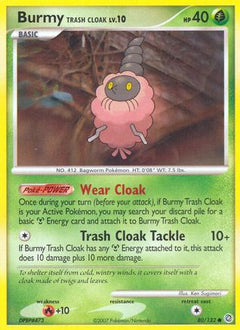 Burmy Trash Cloak (80/132) [Diamond & Pearl: Secret Wonders]-1