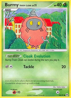 Burmy Trash Cloak (58/99) [Platinum: Arceus]-1