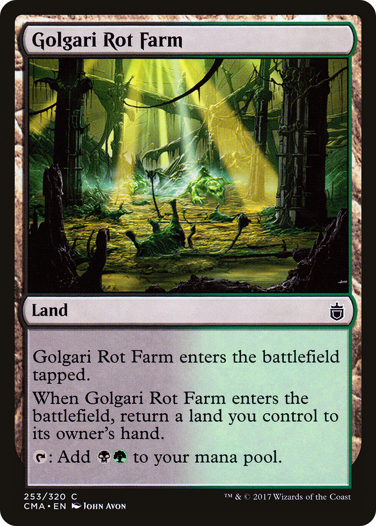 Golgari Rot Farm [Commander Anthology]-1