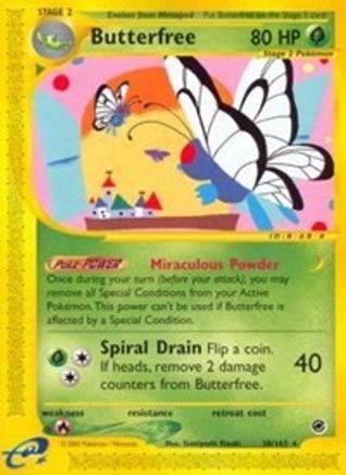 Butterfree (38/165) [Expedition: Base Set]-1