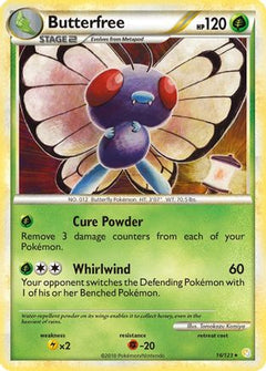 Butterfree (16/123) [HeartGold & SoulSilver: Base Set]-1