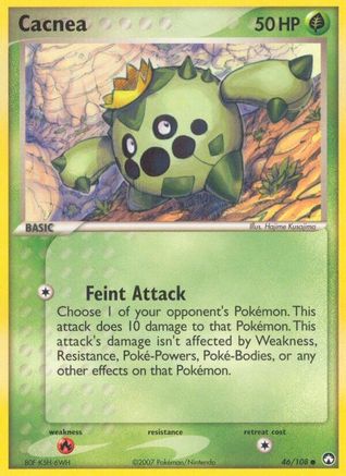 Cacnea (46/108) (Stamped) [EX: Power Keepers]-1