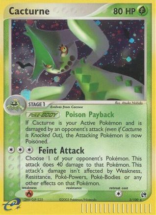 Cacturne (2/100) [EX: Sandstorm]-1