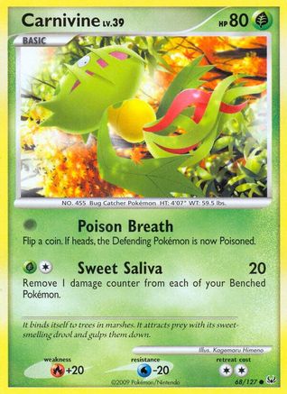 Carnivine (68/127) [Platinum: Base Set]-1
