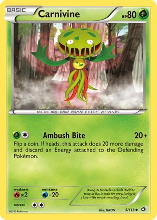 Carnivine (5/113) [Black & White: Legendary Treasures]-1