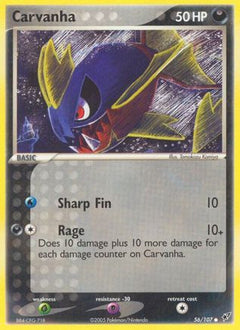 Carvanha (56/107) [EX: Deoxys]-1