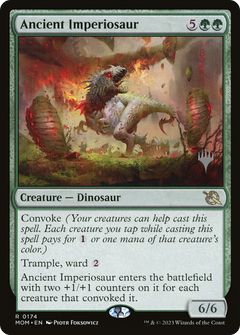 Ancient Imperiosaur (Promo Pack) [March of the Machine Promos]-1