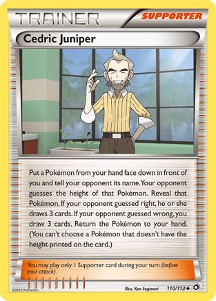 Cedric Juniper (110/113) [Black & White: Legendary Treasures]-1