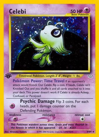 Celebi (3/64) [Neo Revelation Unlimited]-1