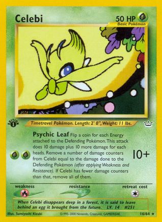 Celebi (16/64) [Neo Revelation Unlimited]-1