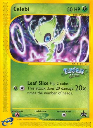 Celebi (50) [Wizards of the Coast: Black Star Promos]-1