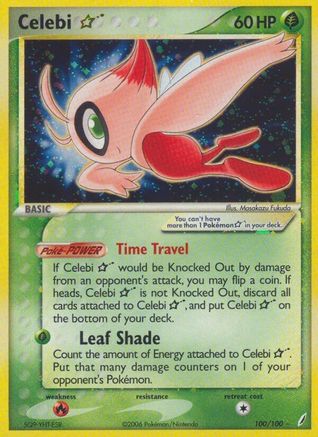 Celebi Star (100/100) [EX: Crystal Guardians]-1