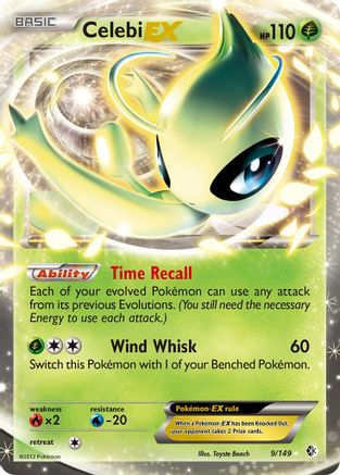 Celebi EX (9/149) [Black & White: Boundaries Crossed]-1