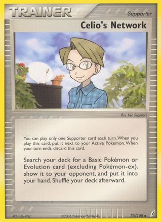 Celio's Network (73/100) (Stamped) [EX: Crystal Guardians]-1
