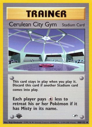 Cerulean City Gym (108/132) [Gym Heroes Unlimited]-1
